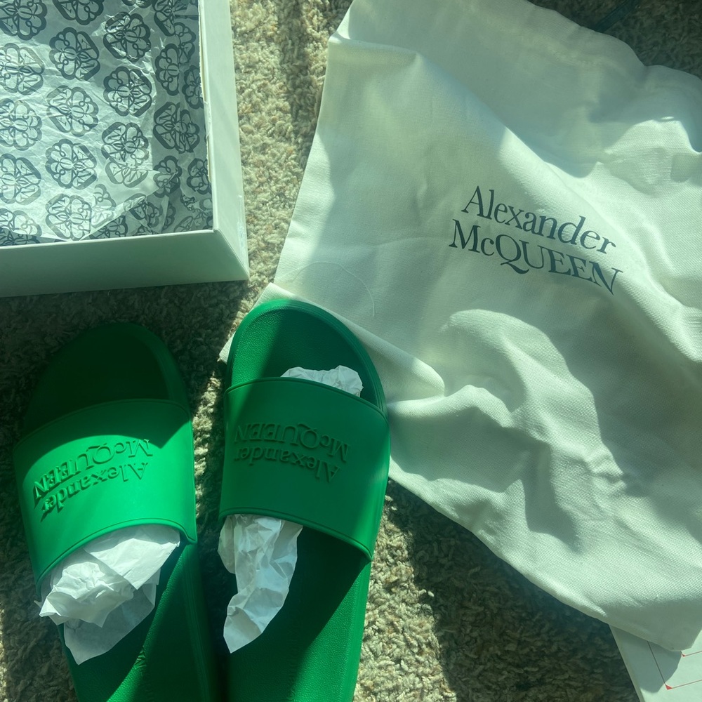 Mens Alexander Mcqueen Slides Size 11